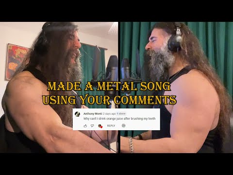 COMMENTS METAL song