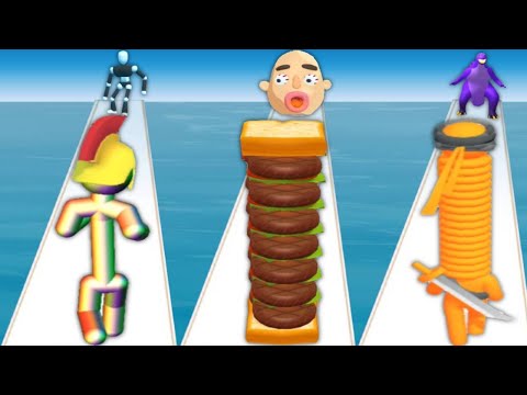 TALL MAN RUN vs SANDWICH RUNNER vs LONG NECK RUN - Triple Game