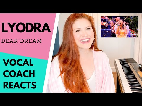 Lyodra "Dear Dream" Sanremo Junior Finals - VOCAL COACH REACTS