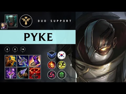Pyke Support vs Rakan - KR Diamond Patch 25.24