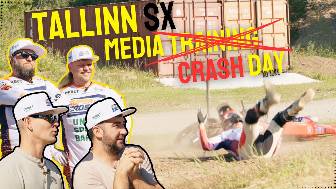 🎥 Krossimeesteks üheks päevaks? Tallinn Supercross pani meediamehed sadulasse ✊