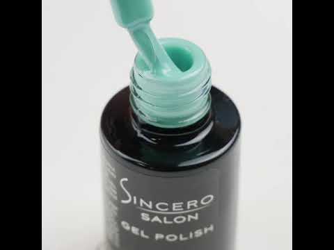 SINCERO SALON gelinis nagų lakas MINT ICING, 018, 6 ml
