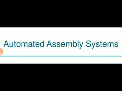 , title : 'Automated assembly systems'