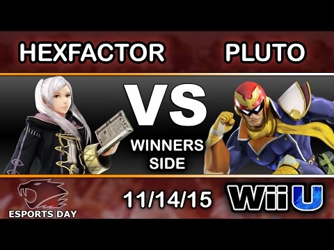 eSports Day – Hexfactor (Robin) Vs. 2Scoops FAD | pluto (Captain Falcon) Winners Side - Smash Wii U