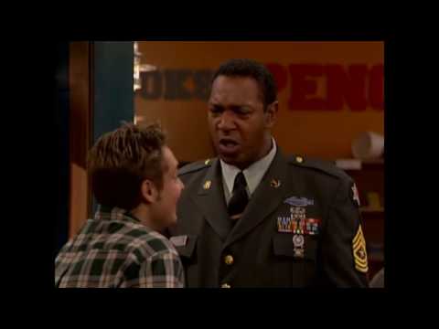 Eric trying to sneak attack topanga - boy meets world