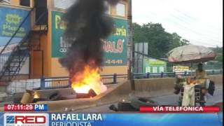 Protesta en San Cristóbal en rechazo a prohibición de car wash improvisados