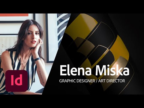 Live Graphic Design with Elena Miska - Day 3/3 | Adobe Creative Cloud