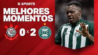 CORINTHIANS 0 X 2 CORITIBA - MELHORES MOMENTOS