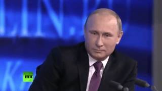 preview picture of video 'Итоговая пресс-конференция Владимира Путина 18 декабря 2014 (краткое содержание)'