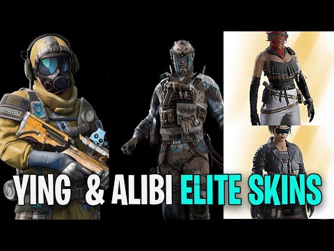 *NEW* Y8S4 YING & ALIBI Elite Skins ANIMATION - Rainbow Six Siege Deep Freeze