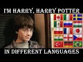 I M HARRY HARRY POTTER In 16 Different Languages Harry Potter Multilanguage