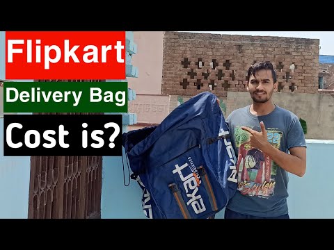 Delivery bag cost is ? | Flipkart delivery boy job | Ekart job