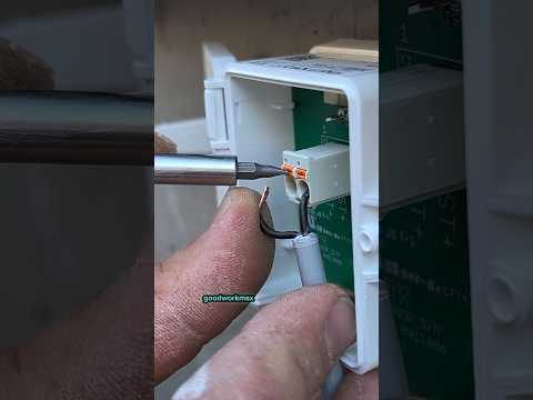 When you know what you’re doing everything fits perfectly Outdoor sensor installation simple & clean