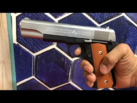 Realistic Toy Gun - COLT 1911 Airsoft Gun Under 1k