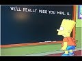 Bart's Tribute To Mrs Krabappel On The Simpsons ...