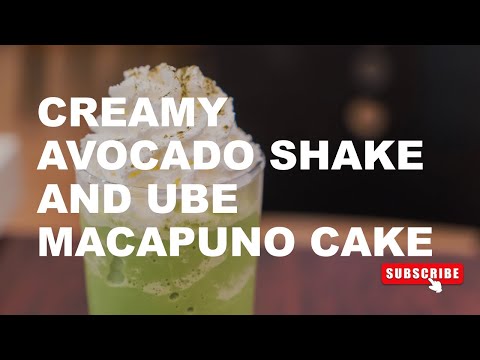 Where to Eat: Creamy Avocado Shake Float & Ube Macapuno Cake at Charito by Bag of Beans in Tagaytay
