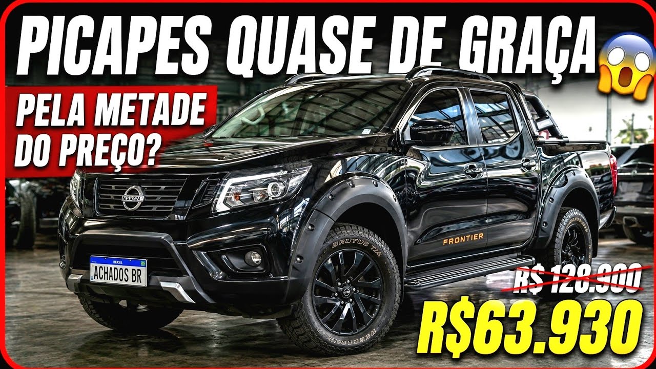 5 PICAPES ESQUECIDAS tão BARATAS QUE QUALQUER UM PODE COMPRAR (O segredo que lojistas NÃO FALAM)
