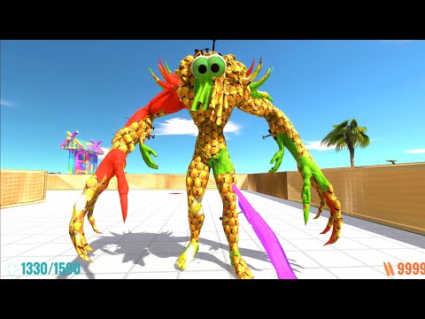 FPS AVATAR with ALL WEAPONS DEATH RUN in Jurassic World Evolution 2 - Animal Revolt Battle Simulator