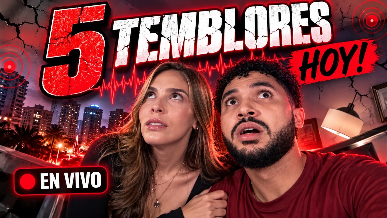 EN VIVO CON MI MEJOR AMIGA DESPUÉS DE 5 TEMBLORES 😰