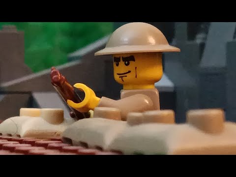 Lego WW2 Pacific war Malay operation . Part 5 Stop Motion.