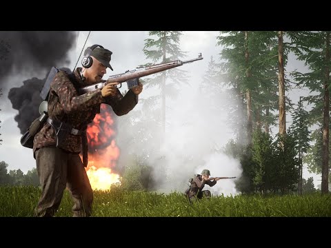 Post Scriptum Gewehr 43 Forest Fights - 4K