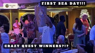 Enchantment of the Seas Day 2: Fun Day at Sea | Moscato Men | Crazy Quest