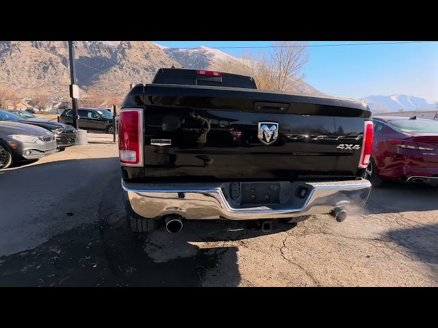 2013 RAM 1500 CREW CAB PICKUP V8, HEMI, 5.7 LITER LARAMIE PICKUP 4D 6 1/3 FT