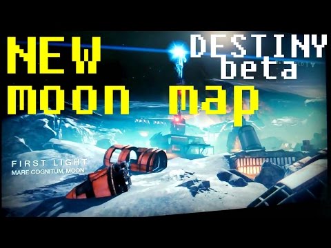 DESTINY beta NEW Moon Map Multiplayer Gameplay
