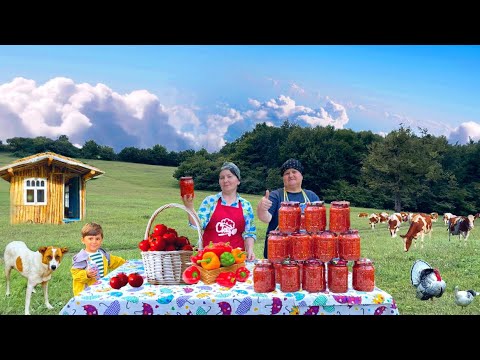 Adjika For Winter. Easiest and Delicious Recipe.