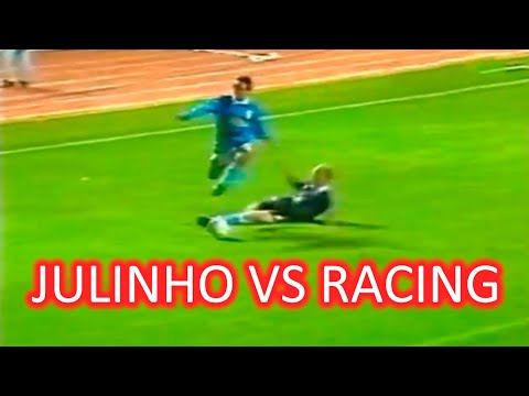 THE DAY JULINHO DANCED WITH MAC ALLISTER | CRISTAL VS RACING 4-1 1997 CUP GOALS | JULINHO VS RACING