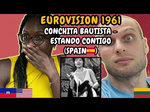 REACTION TO Conchita Bautista - Estando Contigo (Spain 🇪🇸 Eurovision 1961) | FIRST TIME HEARING