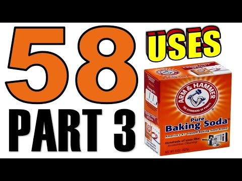 58 BAKING SODA USES, BENEFITS & HACKS - The Ultimate Guide Part 3
