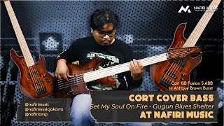Video thumbnail for Ini Dia Bass 5-String dari Cort I Cover Gugun Blues Shelter - Set My Soul On Fire Cover By Indra KAI by Nafiri Music Jakarta