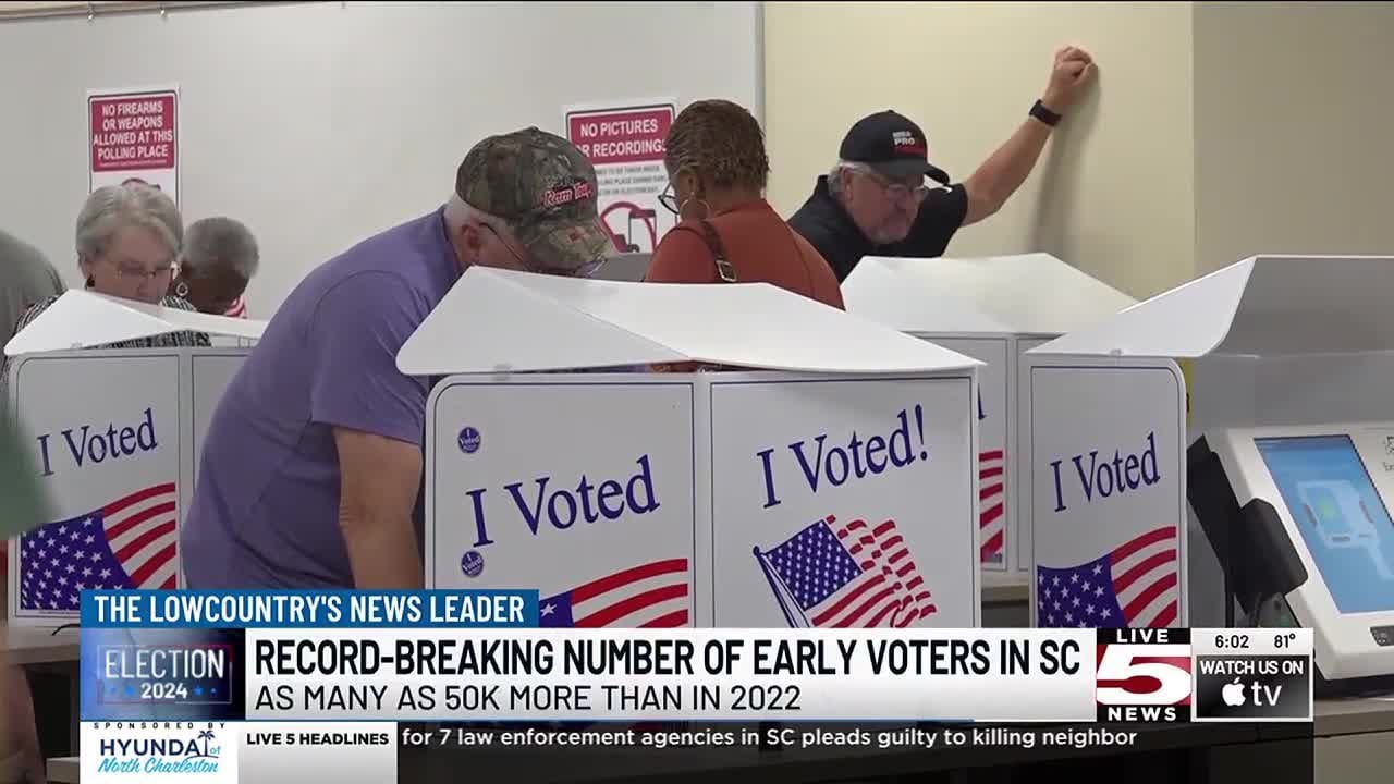 VIDEO: State seeing record turnout for early voting