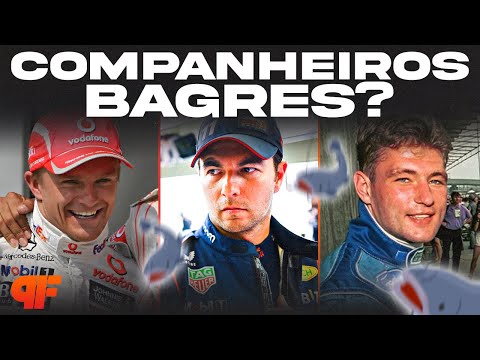 OS PIORES COMPANHEIROS DE EQUIPE DE CAMPEÕES MUNDIAIS - Primeira Fila F1