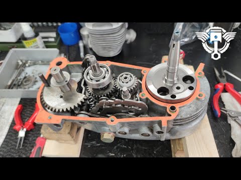 Teil 2 Regeneration Revidierung Simson M53 Motor Bauteile auf Verschleiß Prüfen S50,KR51,KR51/1,SR4