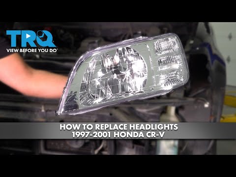 How to Replace Headlights 1997-2001 Honda CR-V