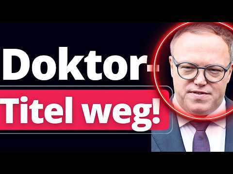 Political bombshell in Thuringia: Voigt loses doctoral title!