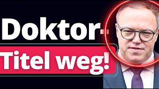 Politbombe in Thüringen: Voigt VERLIERT DOKTORTITEL!