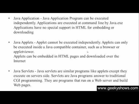 6 Classification of Java Programming Hindi