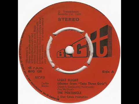 UK New Entry 1970 (32) The Pentangle - Light Flight (Theme from ''Take Three Girls'')