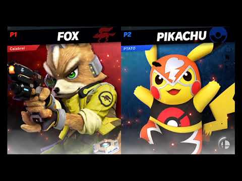Calabrel (Fox) vs DarkP0tat0 (Pikachu) - Smash Ultimate 6.1.0