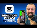 How To Make Reaction Video On Your Phone With CapCut
