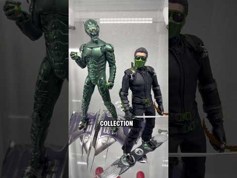 GREEN GOBLIN VS NEW GOBLIN 🔥 #greengoblin #harryosborn #spiderman#hottoys #actionfigures