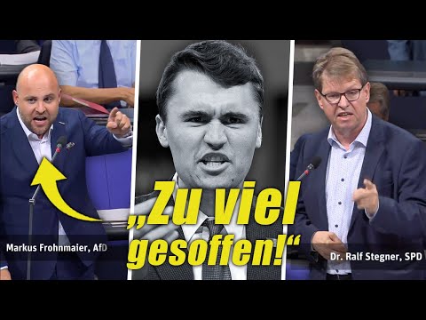 AfD LAUGHED AT AS SPD POLICEMAN Ralf Stegner COMPLETELY DISMANTLED THEM!