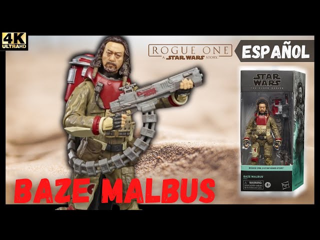Vídeo relacionado con Star Wars La colección Vintage, Baze Malbus, Rogue One: Una Historia, Figura Premium Coleccionable de 9,5 cm