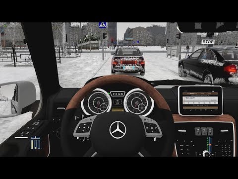City Car Driving - Mercedes-Benz G65 AMG | Snow Drive