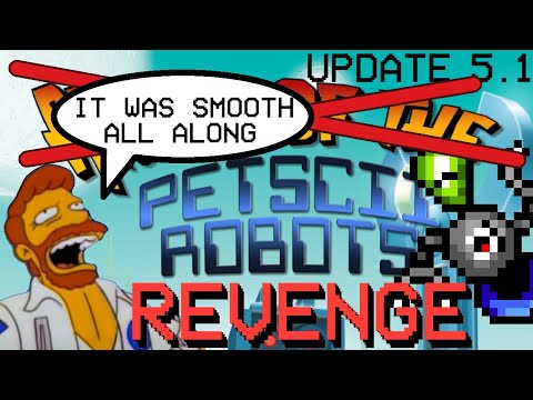Petscii Robots Revenge - Update 5.1 - Smooth Movement