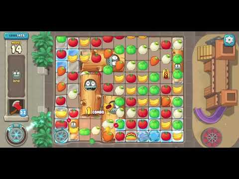 We Bare Bears Match3 Repairs Level 1475 - No Boosters