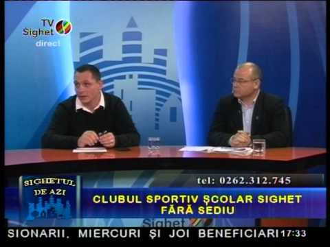 Sighetul de Azi 30 Septembrie - Clubul Sportiv Scolar Sighet fara sediu